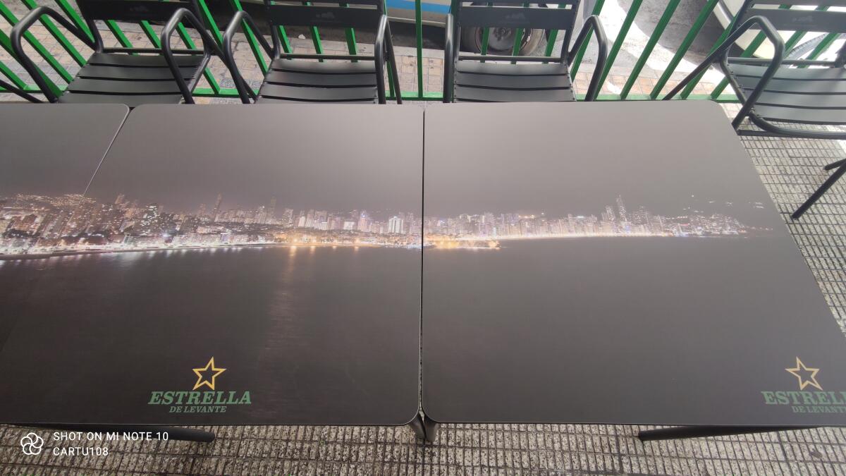 Rotulación de mezas